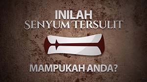 Inilah senyum tersulit, mampukah Anda?